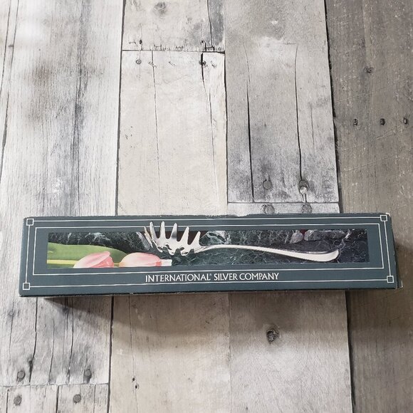 Vintage Unused Silver-plated Spaghetti Server - Picture 1 of 5